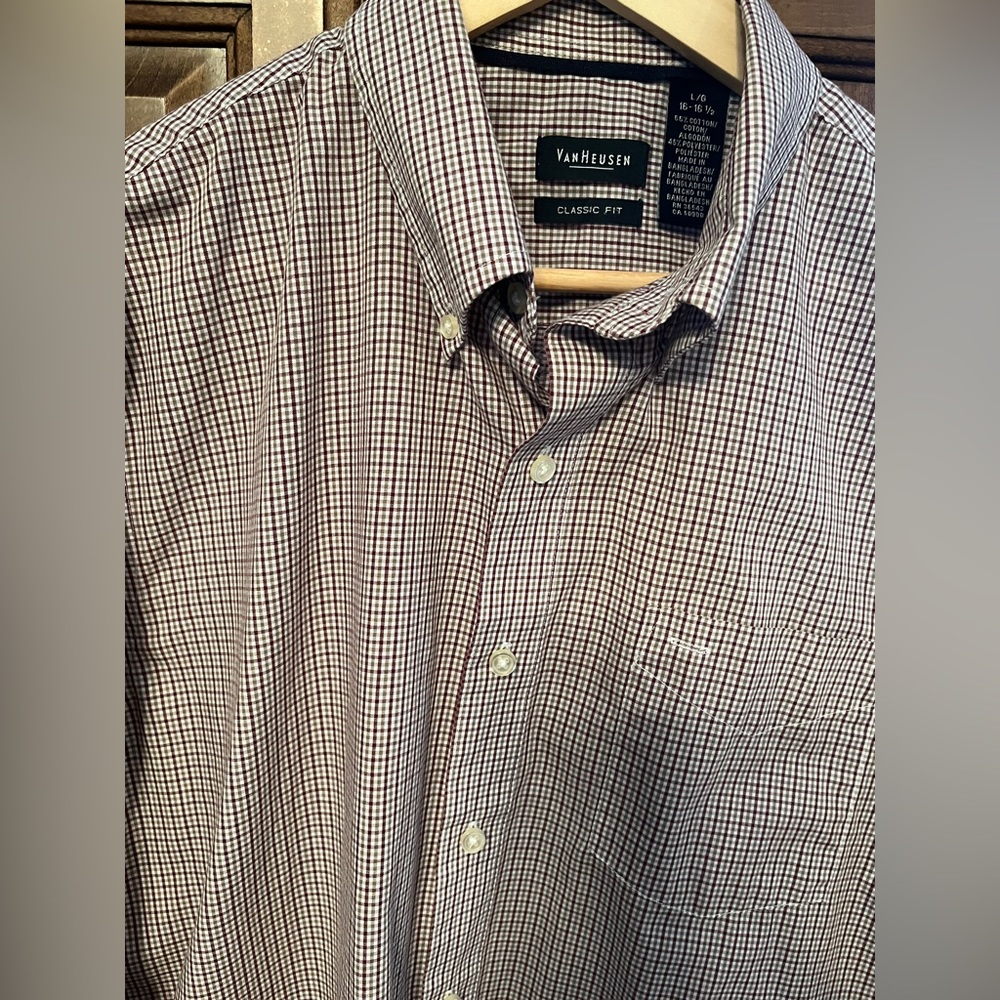 Van Heusen Men’s Shirt, Large